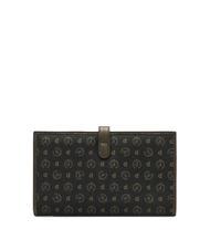 POLLINI HERITAGE  Cartera grande bronce negro - Carteras Mujer - 4