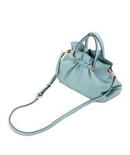 ERMANNO SCERVINO OCTAVIA Bolso shopper rizado azul claro - Bolsos Mujer - 3