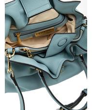 ERMANNO SCERVINO OCTAVIA Bolso shopper rizado azul claro - Bolsos Mujer - 4