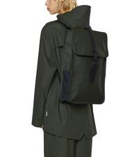 RAINS BACKPACK Mochila impermeable, soporte para pc de 15" verduras - Mochilas para port&aacute;til - 4
