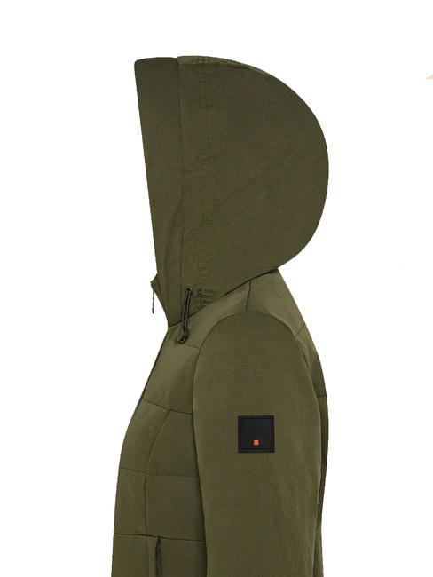 KARUN SE Chaqueta de invierno elástica oliva oscuro - Chaquetas de plumas de mujer