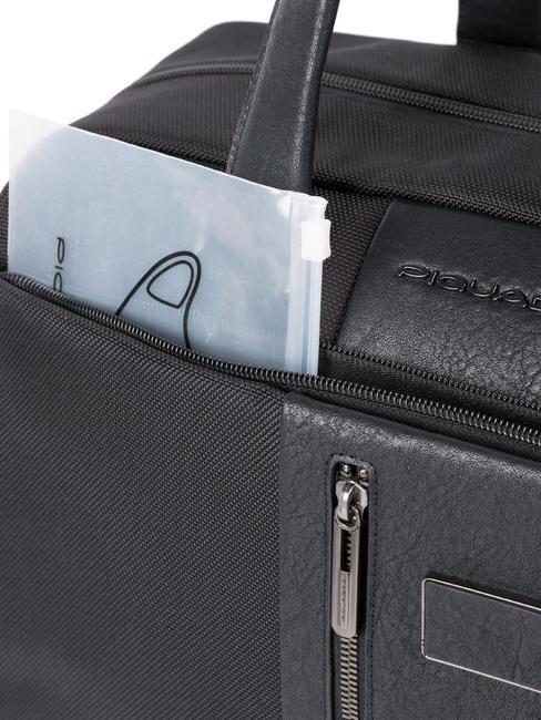 BRIEF 2 Bolso con compartimento para zapatos negro - Bolsas de viaje