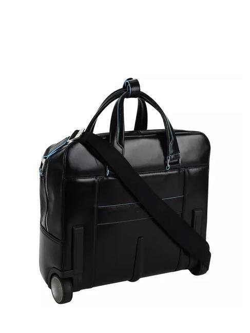 BLUE SQUARE Trolley piloto de piel, soporte para PC de 15,6" negro - Maletín de Piloto - ¡Compra en línea!