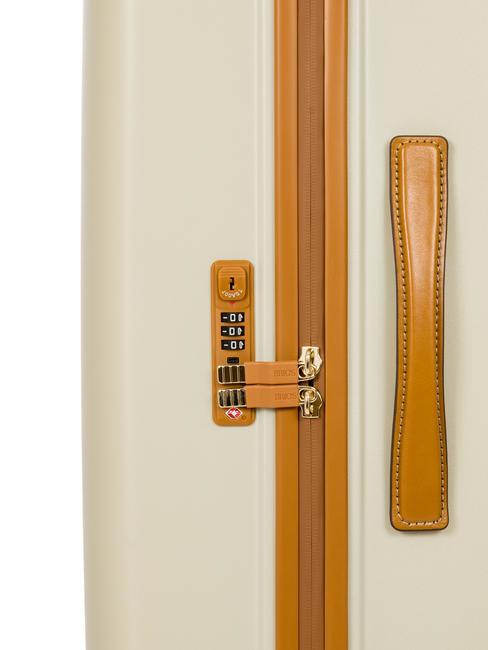 AMALFI carro de tamaño mediano crema - Trolley Rígidos