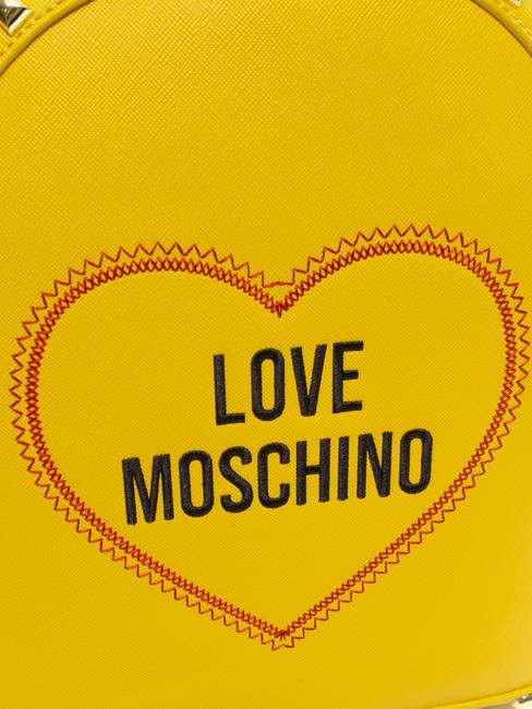 LOGO CUORE mochila amarillo - Bolsos Mujer