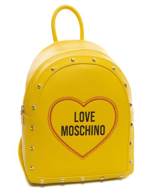 LOGO CUORE mochila amarillo - Bolsos Mujer