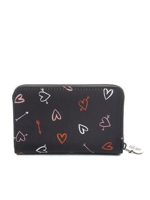 PRINT ALL OVER Cartera mediana con cremallera corazon peque&ntilde;o - Bolsas y accesorios  ni&ntilde;os