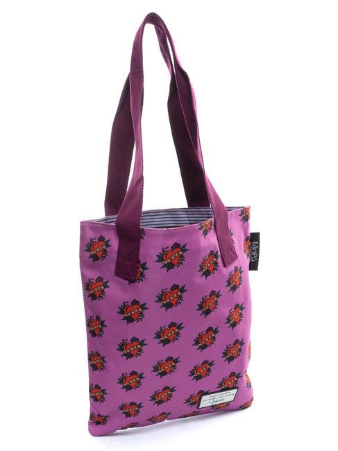MULTI FANTASY bolsa de compras plana bolsita liliaca - Bolsas y accesorios  ni&ntilde;os