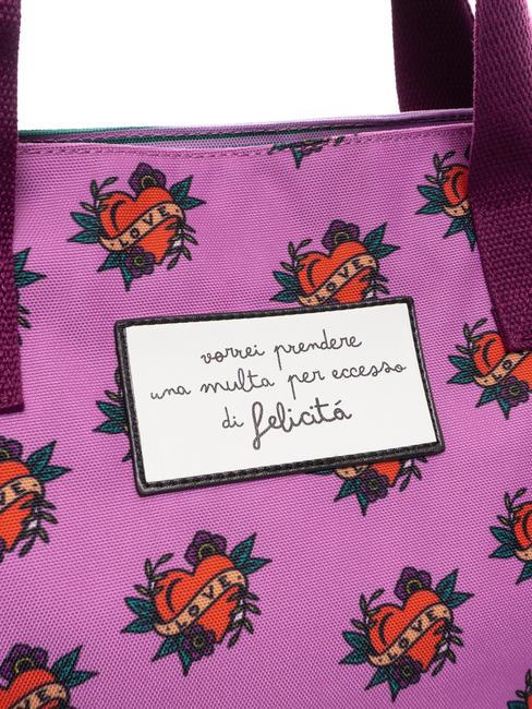 MULTI FANTASY bolsa de compras grande bolsita liliaca - Bolsas y accesorios  niños