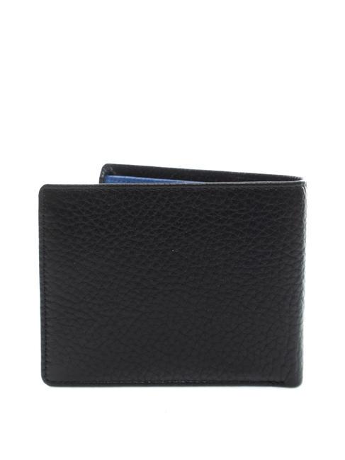 WALL STREET Billetera de cuero negro - Carteras Hombre