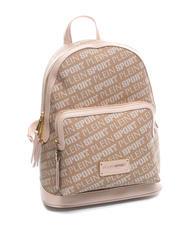 PLEIN SPORT RED HILL Mochila con logo textura gris pardo - Bolsos Mujer - 4
