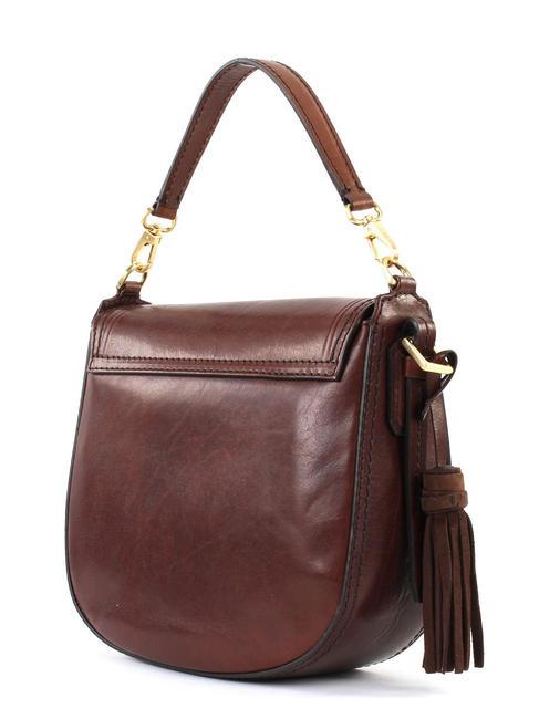 PEARLDISTRICT Bolso doble función en piel BROWN - Bolsos Mujer