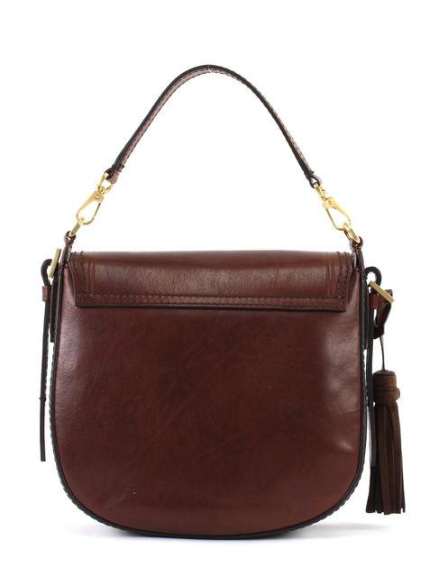PEARLDISTRICT Bolso doble función en piel BROWN - Bolsos Mujer