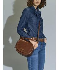 THE BRIDGE PEARLDISTRICT Bolso doble función en piel BROWN - Bolsos Mujer - 8