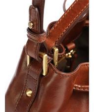THE BRIDGE STORY DONNA Bolso bombonera en piel BROWN - Bolsos Mujer - 3