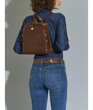THE BRIDGE STORY DONNA Mochila de cuero BROWN - Bolsos Mujer - 5