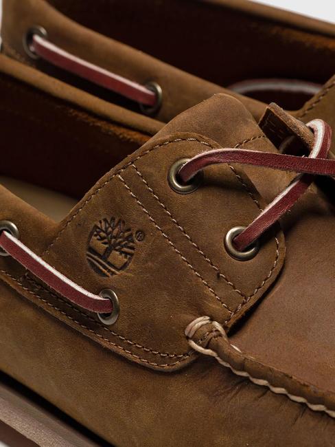 CLASSIC BOAT 2 Eye N&aacute;uticos de piel marr&oacute;n - Zapatos Hombre