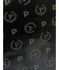 POLLINI HERITAGE COATED CANVAS bolso negro - Bolsos Mujer - 3