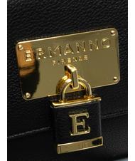 ERMANNO SCERVINO OHANNA SOLID bolsa de hombro negro - Bolsos Mujer - 3