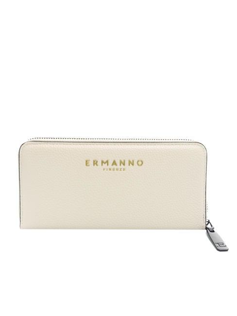 GIOVANNA 23 Cartera grande con cremallera Marfil - Carteras Mujer