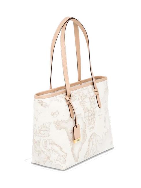 GEO CLASSIC Bolso shopper de hombro blanco - Bolsos Mujer