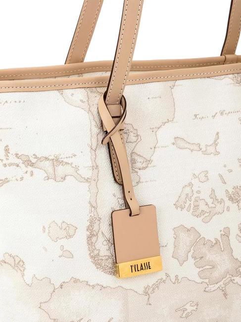 GEO CLASSIC Bolso shopper de hombro blanco - Bolsos Mujer