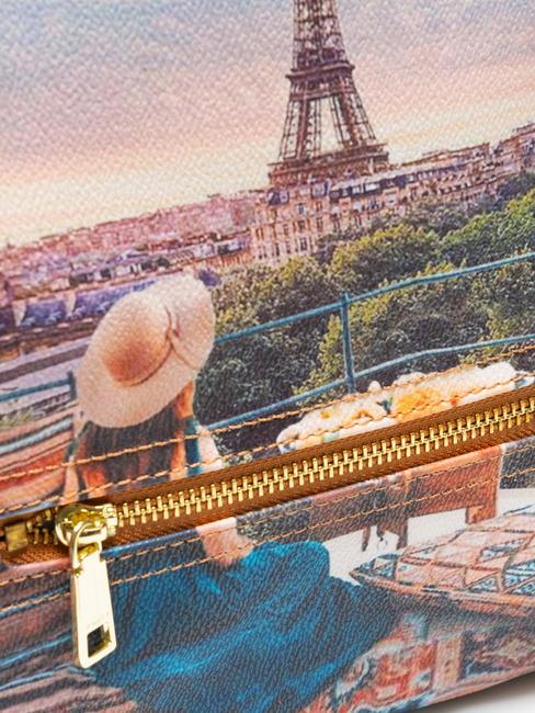 YESBAG  Bolso de mano, con bandolera, all over print vista de parís - Bolsos Mujer