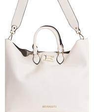 ERMANNO SCERVINO NATASHA Bolso shopper de mano, con bandolera blanco - Bolsos Mujer - 4