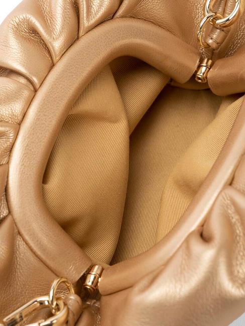 DUBAI Bolso de mano con asa de cadena oro - Bolsos Mujer