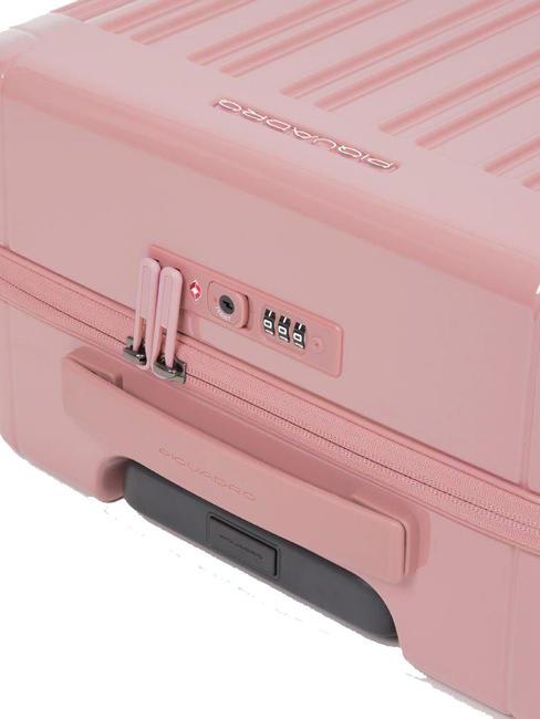 PQ-LIGHT Trolley de cabina ultrafino ROSA - Equipaje de mano