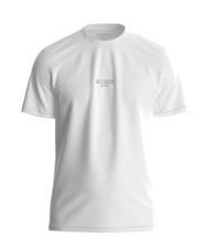 GUESS AIDY Camiseta escrita en el mismo color purwhite - camiseta - 3