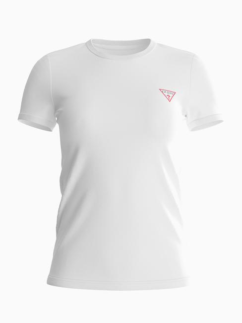 MINI TRIANGLE Camiseta slim fit purwhite - camiseta