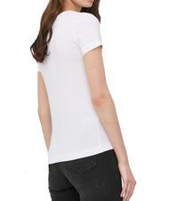 GUESS MINI TRIANGLE Camiseta slim fit purwhite - camiseta - 2