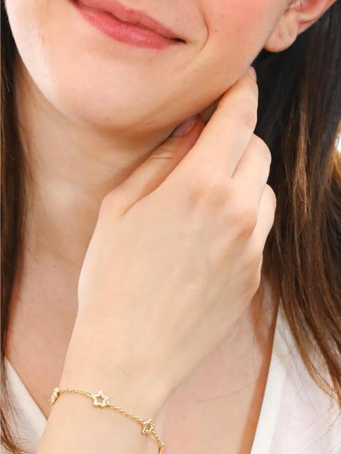COCCOLE Pulsera estrella bañada en oro oro - Pulseras