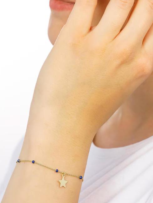CANDY CHARM Pulsera fina con estrella oro - Pulseras