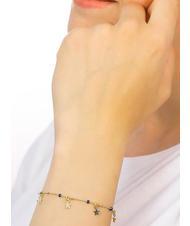 AMEN CANDY CHARM Pulsera con estrellas y esmalte azul - Pulseras
