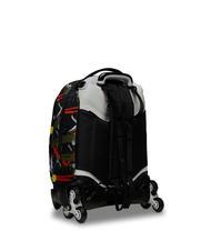 SEVEN JACK FLUO BELTS Mochila trolley 3 en 1, desmontable camuflaje verde - Mochilas con ruedas - 4
