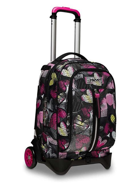 JACK KIDDIE CRUSH Mochila Trolley Desmontable IBIS ROSE - Mochilas con ruedas