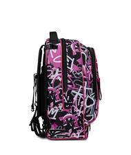 SEVEN JACJ CHULKY Mochila con trolley desmontable VIOLETA ROSA - Mochilas con ruedas - 5