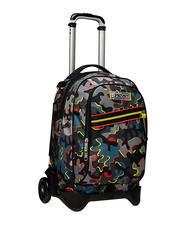 SEVEN JACK DYE ON Mochila con trolley desmontable naranja roja - Mochilas con ruedas - 2