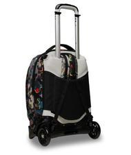 SEVEN JACK DYE ON Mochila con trolley desmontable naranja roja - Mochilas con ruedas - 3