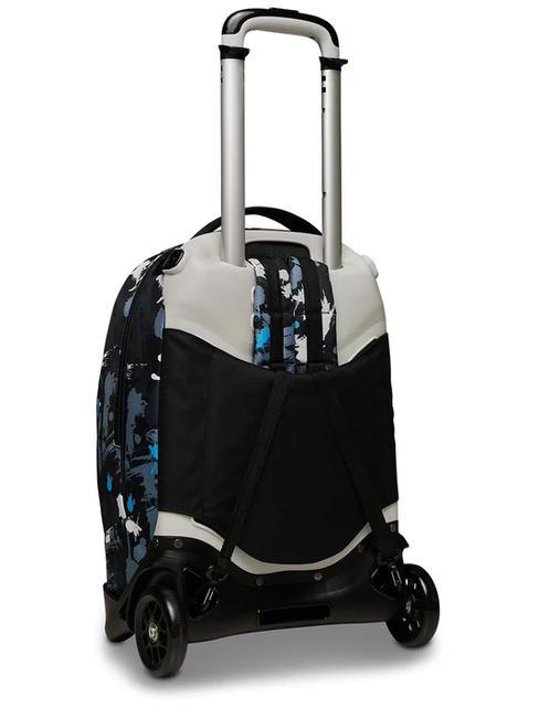 JACK COLOURJET Mochila trolley 3 en 1, desmontable azur - Mochilas con ruedas