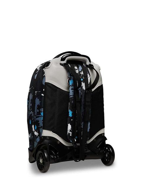 JACK COLOURJET Mochila trolley 3 en 1, desmontable azur - Mochilas con ruedas