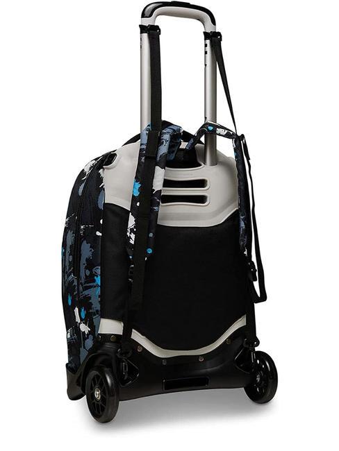 JACK COLOURJET Mochila trolley 3 en 1, desmontable azur - Mochilas con ruedas