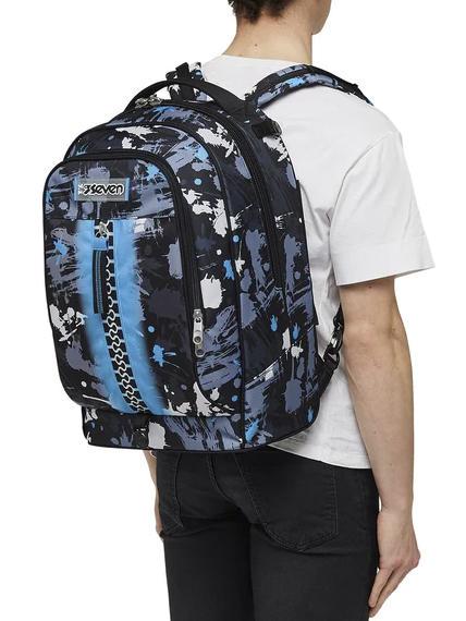 JACK COLOURJET Mochila trolley 3 en 1, desmontable azur - Mochilas con ruedas