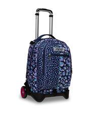 SEVEN JACK ZIPLY Mochila Trolley Desmontable Violeta - Mochilas con ruedas - 2