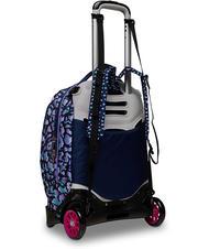 SEVEN JACK ZIPLY Mochila Trolley Desmontable Violeta - Mochilas con ruedas - 3