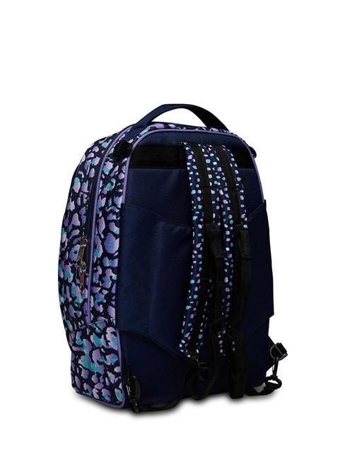 JACK ZIPLY Mochila Trolley Desmontable Violeta - Mochilas con ruedas