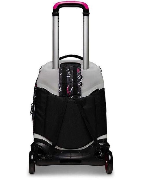 JACK ZIPPER GLAMY Mochila Trolley Desmontable steelgray - Mochilas con ruedas