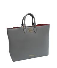 ERMANNO SCERVINO NATASHA Bolso shopper de mano, con bandolera gris - Bolsos Mujer - 2